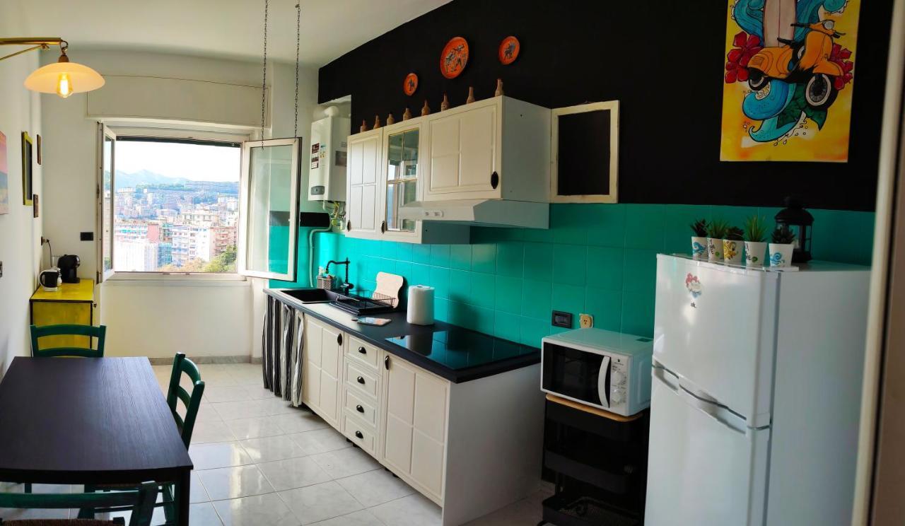 Ferienwohnung Donny Dude Panorama Genua Exterior foto
